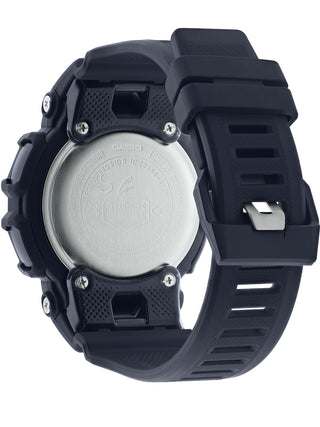 Angle shot of Casio G-Shock GBA-900-1AER Black Resin Mens Watch on white background