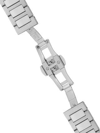 Angle shot of Ingersoll 1892 I14305 Blue Dial Silver Stainless Steel Unisex Watch on white background