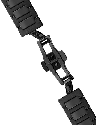 Angle shot of Ingersoll 1892 I16102 Black Stainless Steel Unisex Watch on white background