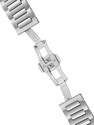 Angle shot of Ingersoll 1892 I16403 Blue Dial Silver Stainless Steel Unisex Watch on white background