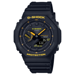 Front view of Casio G-Shock GA-B2100CY-1A Mens Watch on white background