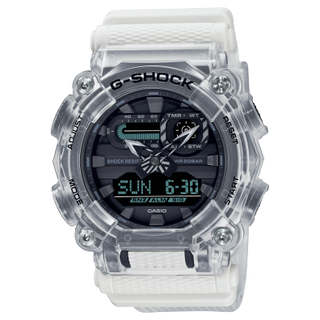 Front view of Casio G-Shock GA-900SKL-7A Mens Watch on white background