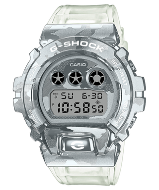 Front view of Casio G-Shock GM-6900SCM-1 Mens Watch on white background