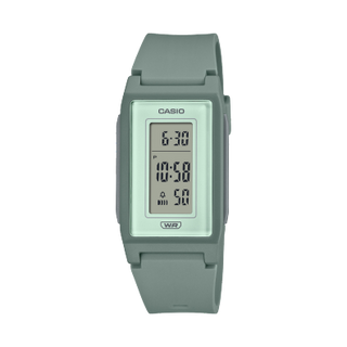 Front view of Casio LF-10WH-3 Unisex Watch on white background