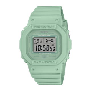 Front view of Casio G-Shock GMD-S5600BA-3 Womens Watch on white background