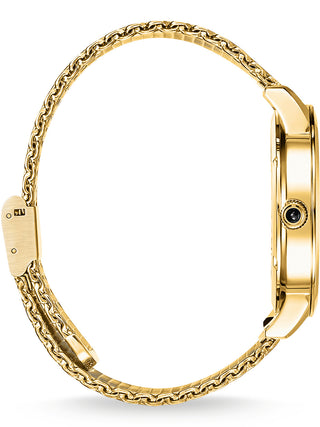 Angle shot of Thomas Sabo WA0388-264-207 Gold Stainless Steel Unisex Watch on white background