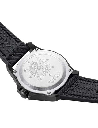 Angle shot of Luminox XL.1961 Black Unisex Watch on white background