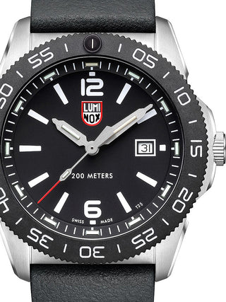 Front view of Luminox XS.3121.1 Black Unisex Watch on white background