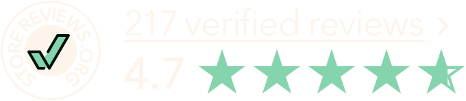 217 verified reviews on StoreReviews.org